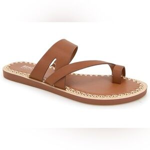 Kenneth Cole Reaction Sandals Womens Size 9.5 Toe Loop Flat Casual Shoes Shelia